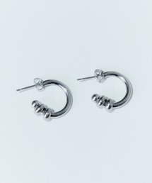 DTYYPE（ドタイプ）の「ダブルノットメタルフープピアス（ピアス（両耳用））」