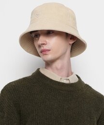 THE-ABON（エイボン）の「メンズコーデュロイミニマルバケットハットベージュ（ハット）」