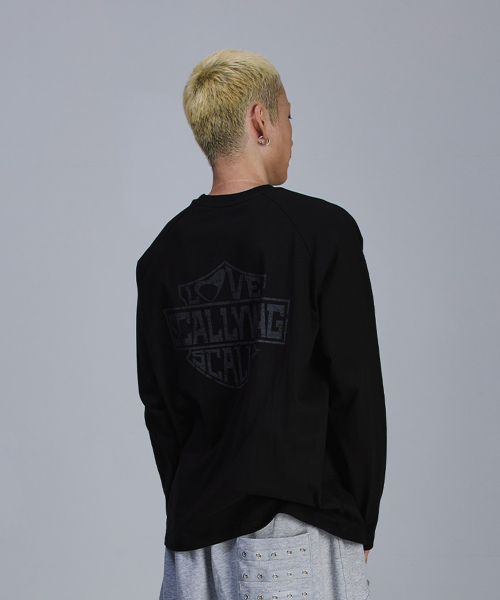 SCALLYWAG（スカリーワグ）の「スケリー ベーシック ラグラン ロングスリーブ[ブラック]（Tシャツ/カットソー・レディース・その他・M/L）」の3枚目の写真