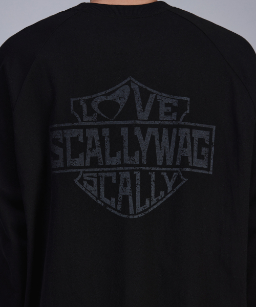 SCALLYWAG（スカリーワグ）の「スケリー ベーシック ラグラン ロングスリーブ[ブラック]（Tシャツ/カットソー・レディース・その他・M/L）」の4枚目の写真