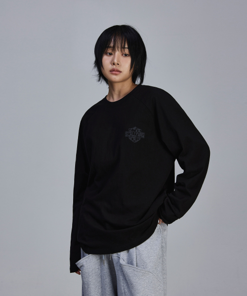 SCALLYWAG（スカリーワグ）の「スケリー ベーシック ラグラン ロングスリーブ[ブラック]（Tシャツ/カットソー・レディース・その他・M/L）」の8枚目の写真
