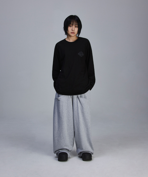 SCALLYWAG（スカリーワグ）の「スケリー ベーシック ラグラン ロングスリーブ[ブラック]（Tシャツ/カットソー・レディース・その他・M/L）」の10枚目の写真