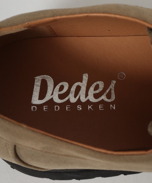 Dedes(デデス)の「Dedes ラグソール モカシンシューズ(モカシン/デッキシューズ・メンズ・ブラック/ブラック系その他/ベージュ・40/42/41/43/44)」の7枚目の写真