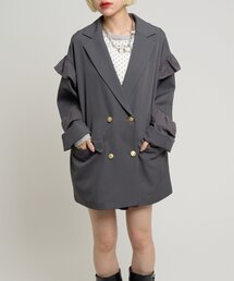 w closet | フリルテーラードジャケット(テーラードジャケット)