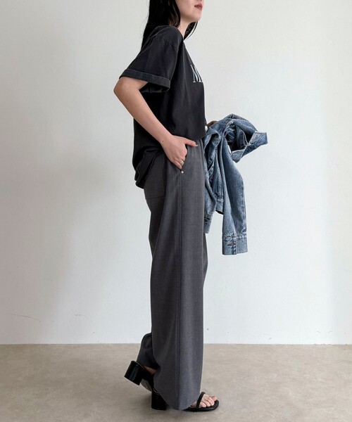 fredy emue（フレディエミュ）の「【GOOD ROCK SPEED】MICKEY半袖Ｔシャツ 1（Tシャツ/カットソー・レディース・チャコールグレー・38）」の3枚目の写真