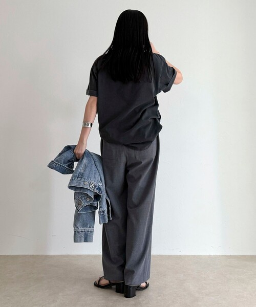 fredy emue（フレディエミュ）の「【GOOD ROCK SPEED】MICKEY半袖Ｔシャツ 1（Tシャツ/カットソー・レディース・チャコールグレー・38）」の4枚目の写真