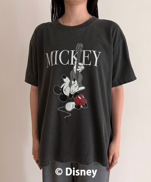 fredy emue（フレディエミュ）の「【GOOD ROCK SPEED】MICKEY半袖Ｔシャツ 1（Tシャツ/カットソー・レディース・チャコールグレー・38）」の9枚目の写真