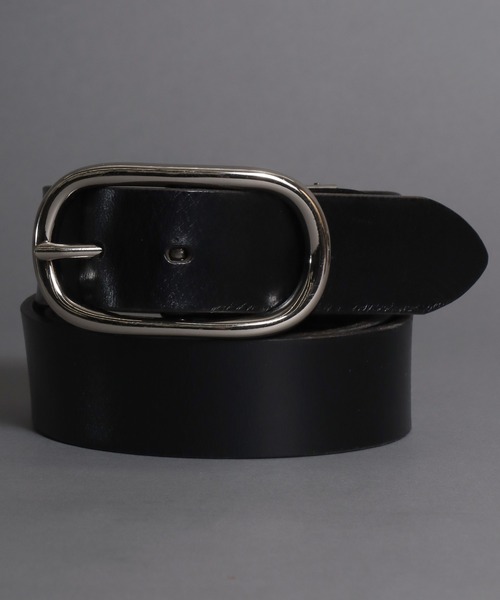 サーベル Levi's/リーバイス 別注 本革 サークルバックル 35mm レザーベルト