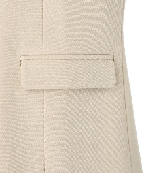 an another angelus（アンアナザーアンジェラス）の「ローズ刺繍衿ダブル釦ジャケット/fint フィント（テーラードジャケット・レディース・ライトベージュ/ブルーグレー・FREE）」の22枚目の写真