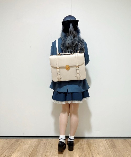 an another angelus(アンアナザーアンジェラス)の「ローズ刺繍衿ダブル釦ジャケット/fint フィント(テーラードジャケット・レディース・ライトベージュ/ブルーグレー・FREE)」の19枚目の写真