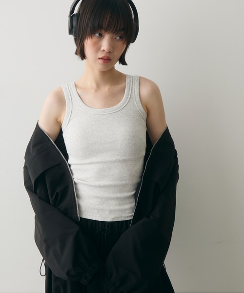 セール】amesuri rib tank/アメスリリブタンク（タンクトップ）｜full