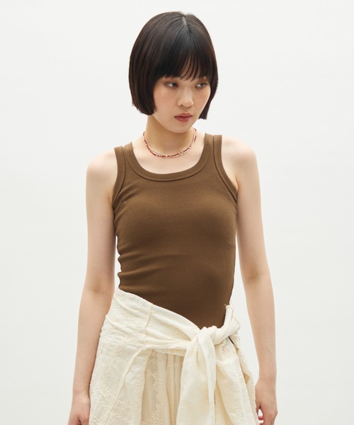 セール】amesuri rib tank/アメスリリブタンク（タンクトップ）｜full
