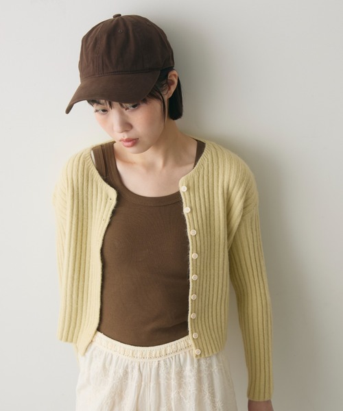 full/fill.(フルフィル)の「amesuri rib tank/アメスリリブタンク(タンクトップ・レディース・ライトグレー/アイボリー/ネイビー/ブラウン・FREE)」の19枚目の写真