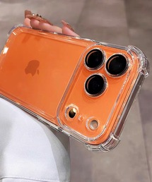 THE MILES（ザ マイルズ）の「"01"≪iPhone17/iPhone17Pro/iPhone Air 対応≫メタリックカラー バンパーフレーム クリア iPhoneケース（スマホケース/カバー）」