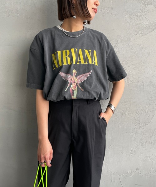 別注 NIRVANA 搖滾印花T恤 IN UTERO 追加款