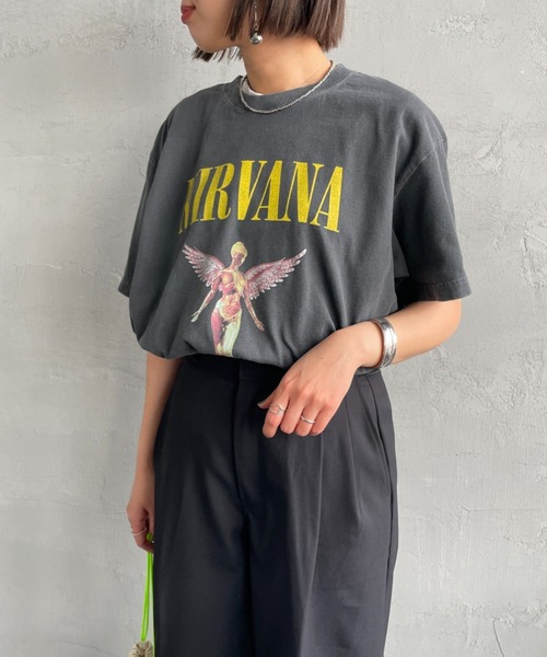 別注 NIRVANA 搖滾印花T恤 IN UTERO 追加款