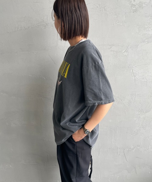GOOD ROCK SPEED（グッドロックスピード）の「[GOOD ROCK SPEED/グッドロックスピード] 別注 NIRVANA ロックプリントTシャツ(IN UTERO)【追加】（Tシャツ/カットソー・レディース・チャコールグレー・M/L/XL）」の22枚目の写真