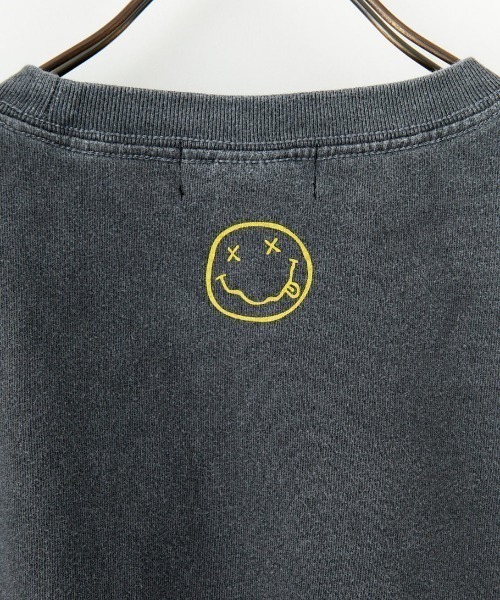 GOOD ROCK SPEED（グッドロックスピード）の「[GOOD ROCK SPEED/グッドロックスピード] 別注 NIRVANA ロックプリントTシャツ(IN UTERO)【追加】（Tシャツ/カットソー・レディース・チャコールグレー・M/L/XL）」の2枚目の写真