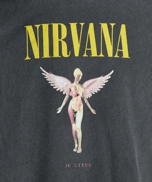 別注 NIRVANA 搖滾印花T恤 IN UTERO 追加款