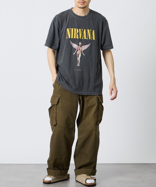 別注 NIRVANA 搖滾印花T恤 IN UTERO 追加款