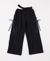one after another NICE CLAUP | サイドカットレースアップスウェットパンツ/SMサイズ【セットアップスウェットあり】(スウェットパンツ)