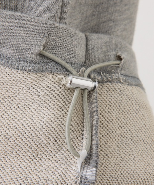 one after another NICE CLAUP（ワンアフターアナザーナイスクラップ）の「サイドカットレースアップスウェットパンツ/SMサイズ【セットアップスウェットあり】（スウェットパンツ・レディース・ブラック/杢グレー/ピンク・SMALL/MEDIUM）」の12枚目の写真
