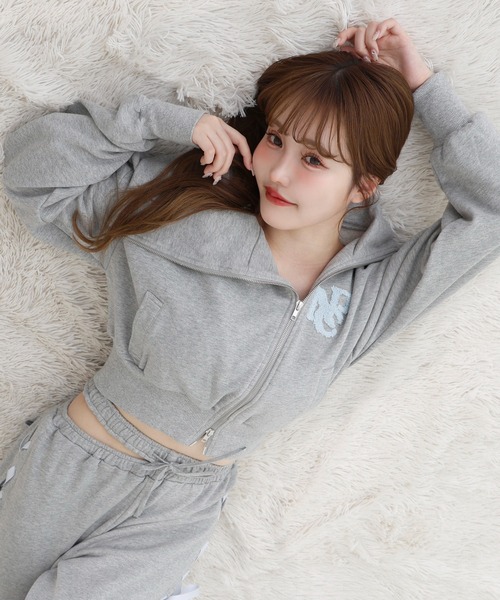 京着　JULIUS ドロップクロッチスウェットパンツ 裏起毛クロスジョガーパンツ【SETUP着用可能】（スウェットパンツ