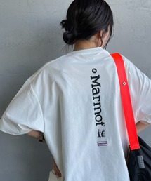 MARMOT | 【WEB先行予約】[Marmot/マーモット] 別注 ドローコード付き バーティカルロゴ バックプリントTシャツ(Tシャツ/カットソー)