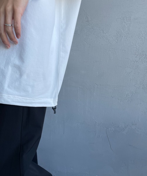 MARMOT（マーモット）の「【WEB先行予約】[Marmot/マーモット] 別注 ドローコード付き バーティカルロゴ バックプリントTシャツ（Tシャツ/カットソー・レディース・ホワイト/ベージュ/ブラック・S/M/L/XL）」の22枚目の写真