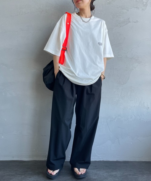 MARMOT（マーモット）の「【WEB先行予約】[Marmot/マーモット] 別注 ドローコード付き バーティカルロゴ バックプリントTシャツ（Tシャツ/カットソー・レディース・ホワイト/ベージュ/ブラック・S/M/L/XL）」の19枚目の写真