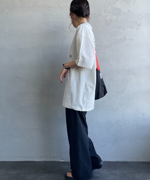 MARMOT（マーモット）の「【WEB先行予約】[Marmot/マーモット] 別注 ドローコード付き バーティカルロゴ バックプリントTシャツ（Tシャツ/カットソー・レディース・ホワイト/ベージュ/ブラック・S/M/L/XL）」の20枚目の写真