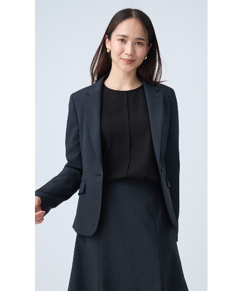 AOYAMA(アオヤマ)の「ボリュームスリーブブラウス|通勤&オフィス&入卒&セレモニー&オケージョン|(シャツ/ブラウス・レディース・ブラック/ホワイト・S/M/L)」の11枚目の写真