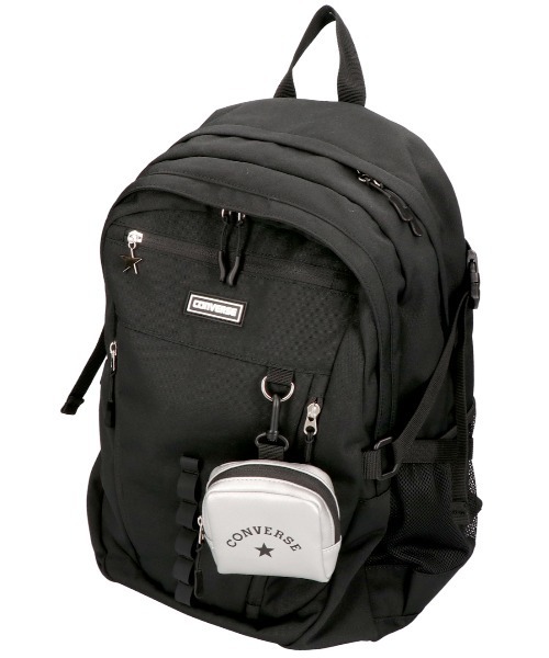 CONVERSE(コンバース)の「【CONVERSE/コンバース】RUBBER PATCH BACKPACK / バックパック(バックパック/リュック・レディース・シルバー/アイボリー/ブラック/ベージュ・FREE)」の14枚目の写真