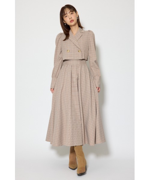 rienda（リエンダ）の「テーラードデザインロングワンピース　春服（シャツワンピース・レディース・ブラウン系その他/ライトピンク/ブルー系その他3・SMALL/MEDIUM）」の4枚目の写真