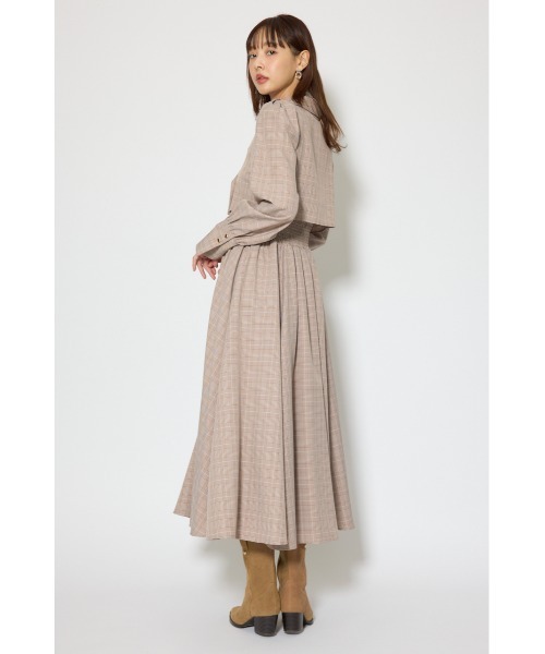 rienda（リエンダ）の「テーラードデザインロングワンピース　春服（シャツワンピース・レディース・ブラウン系その他/ライトピンク/ブルー系その他3・SMALL/MEDIUM）」の6枚目の写真