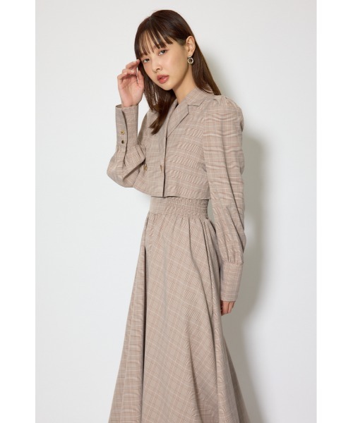 rienda（リエンダ）の「テーラードデザインロングワンピース　春服（シャツワンピース・レディース・ブラウン系その他/ライトピンク/ブルー系その他3・SMALL/MEDIUM）」の8枚目の写真