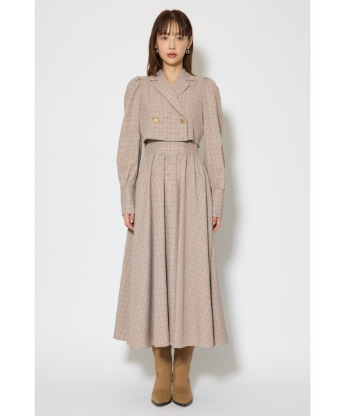 rienda（リエンダ）の「テーラードデザインロングワンピース　春服（シャツワンピース・レディース・ブラウン系その他/ライトピンク/ブルー系その他3・SMALL/MEDIUM）」の9枚目の写真