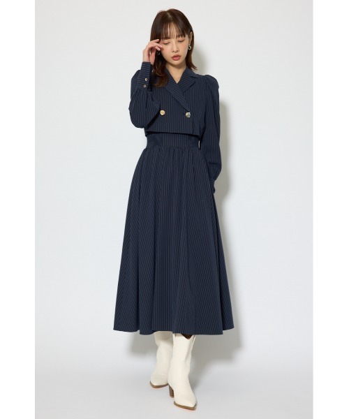 rienda（リエンダ）の「テーラードデザインロングワンピース　春服（シャツワンピース・レディース・ブラウン系その他/ライトピンク/ブルー系その他3・SMALL/MEDIUM）」の11枚目の写真