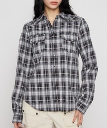 CHECK STUDS POCKET シャツ