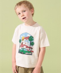 HANDTEX / 別注 FOOD Tシャツ 2026SS（100～160cm）プリントT ハンドテックス 食べ物Tシャツ