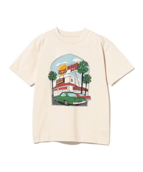 こども ビームス(コドモビームス)の「HANDTEX / 別注 FOOD Tシャツ 2026SS(100~160cm)プリントT ハンドテックス 食べ物Tシャツ(Tシャツ/カットソー・キッズ・レッド系その他7/ホワイト系その他5/グレー・160/150/140/130/120/110/100)」の7枚目の写真