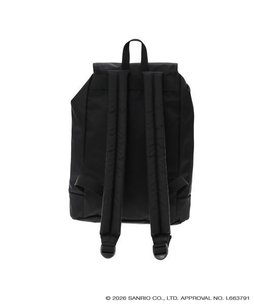 Manhattan Portage（マンハッタンポーテージ）の「DAKOTA BACKPACK FLIGHT NYLON BACKING KRM（バックパック/リュック・レディース・ブラック・MEDIUM）」の4枚目の写真