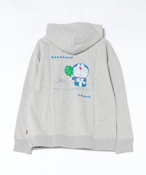 TETERA（テテラ）の「【LW】【it】【TETERA×ドラえもん】UNISEX KIDS PULL SAUNA PARKA（パーカー・レディース・スミクロ/グレー/オフホワイト・XL/110）」の18枚目の写真