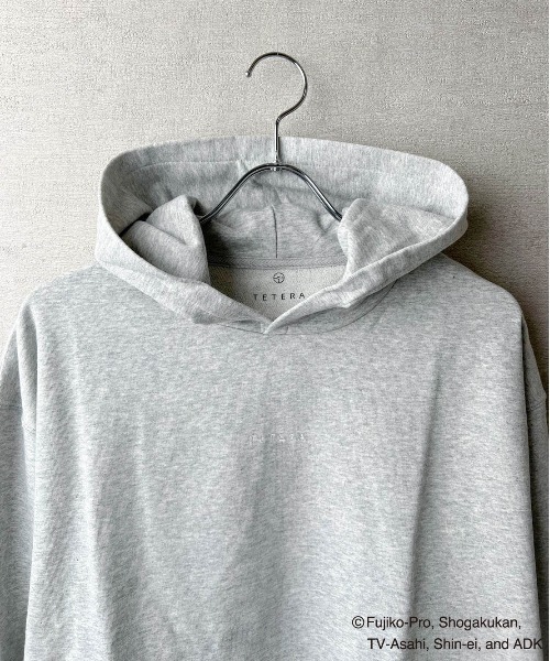 TETERA（テテラ）の「【LW】【it】【TETERA×ドラえもん】UNISEX KIDS PULL SAUNA PARKA（パーカー・レディース・スミクロ/グレー/オフホワイト・XL/110）」の12枚目の写真