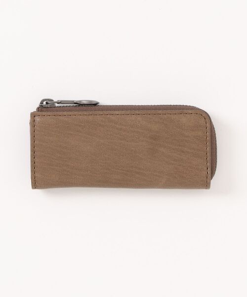 genten(ゲンテン)の「コルサ 小銭キーケース(キーケース/キーアクセサリー・メンズ・グレイッシュベージュ/ブルーグレー・FREE)」の2枚目の写真