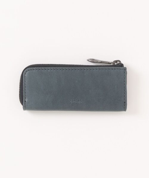 genten(ゲンテン)の「コルサ 小銭キーケース(キーケース/キーアクセサリー・メンズ・グレイッシュベージュ/ブルーグレー・FREE)」の3枚目の写真