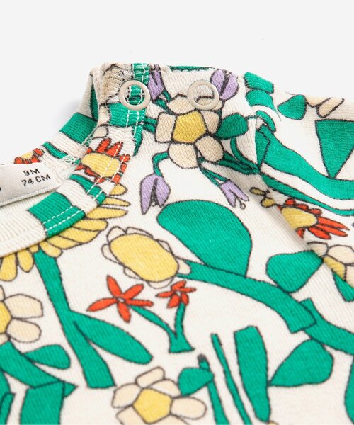 BOBO CHOSES(ボボショーズ)の「総柄Color Herbalisボディースーツ【ベビー】(ロンパース・キッズ・マルチ・90/80/70)」の2枚目の写真