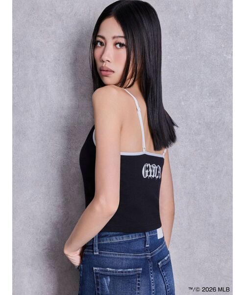 NEW ERA（ニューエラ）の「【MLB × New Era ×GYDA】bijouバイカラーキャミビスチェ（キャミソール・レディース・ブラック/アイボリー/その他3・FREE）」の17枚目の写真