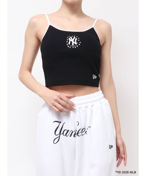NEW ERA（ニューエラ）の「【MLB × New Era ×GYDA】bijouバイカラーキャミビスチェ（キャミソール・レディース・ブラック/アイボリー/その他3・FREE）」の22枚目の写真