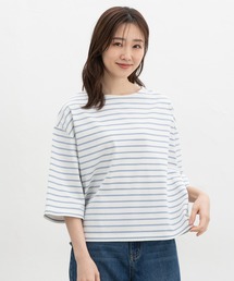 2021ss✳︎ エルメス　七分袖カットソー　ボーダー柄✳︎サイズ36 2021ss✳︎ エルメス 七分袖カットソー ボーダー柄✳︎サイズ36 【公式